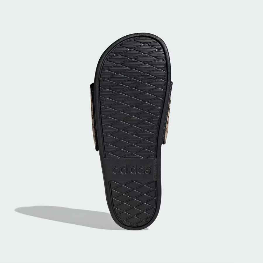 Adidas Adilette Comfort Slides Leopard Print