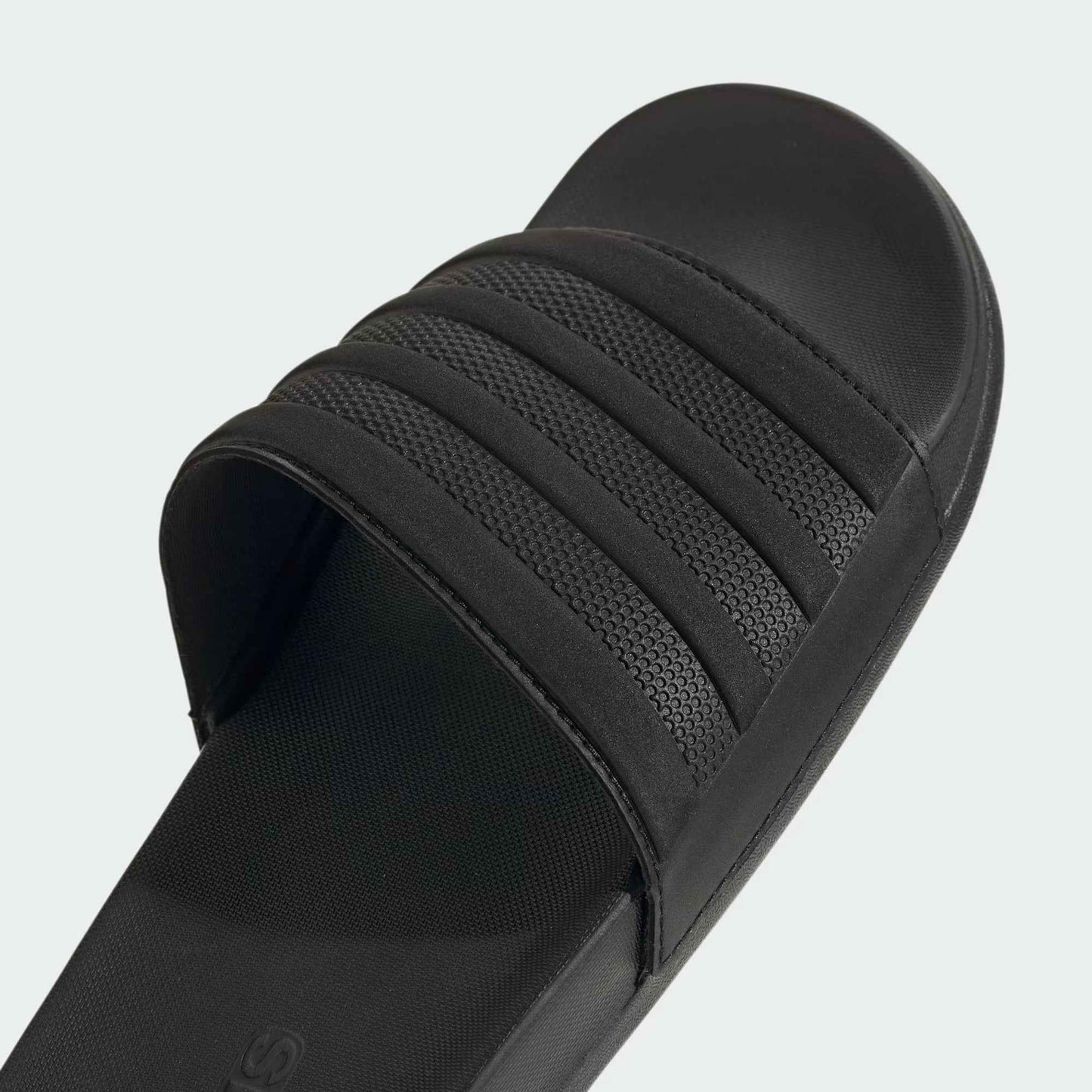 Adidas Adilette Comfort Slides Core Black stripes