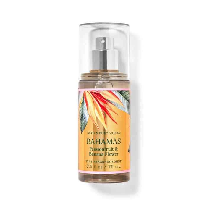 Bath and Body Works Travel Mist - Bahamas Passionfruit & Banana Flower