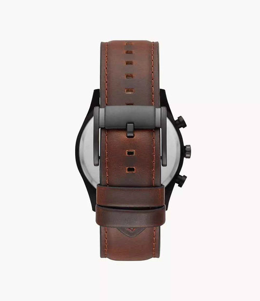 FOSSIL Sullivan Multifunction Brown Leather Watch