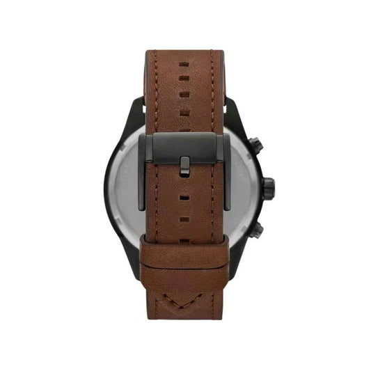FOSSIL Brox Multifunction Brown Leather Watch