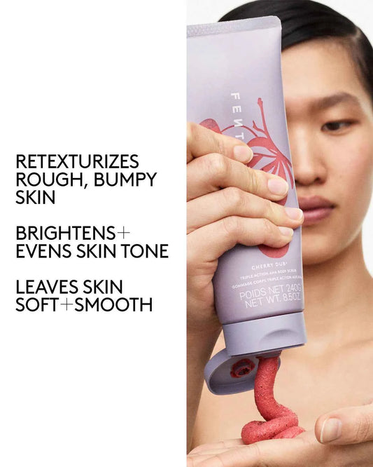 Fenty Beauty Cherry Dub Triple Action AHA Body Scrub