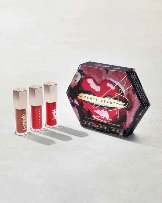 Fenty Beauty Glossy Posse Volume 7.0 Full-Size Gloss Bomb Trio
