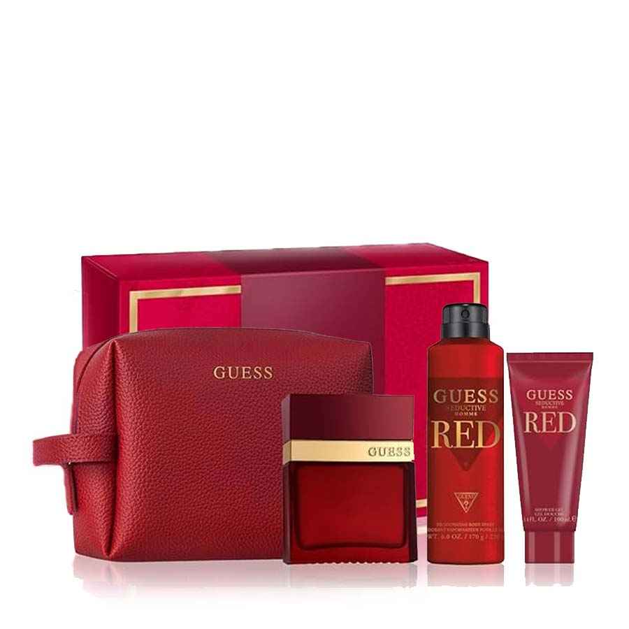 Guess Seductive Red Gift Set For Men