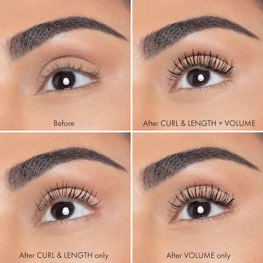 HUDA BEAUTY LEGIT LASHES Double-Ended Volumizing and Lengthening Mascara without BOX