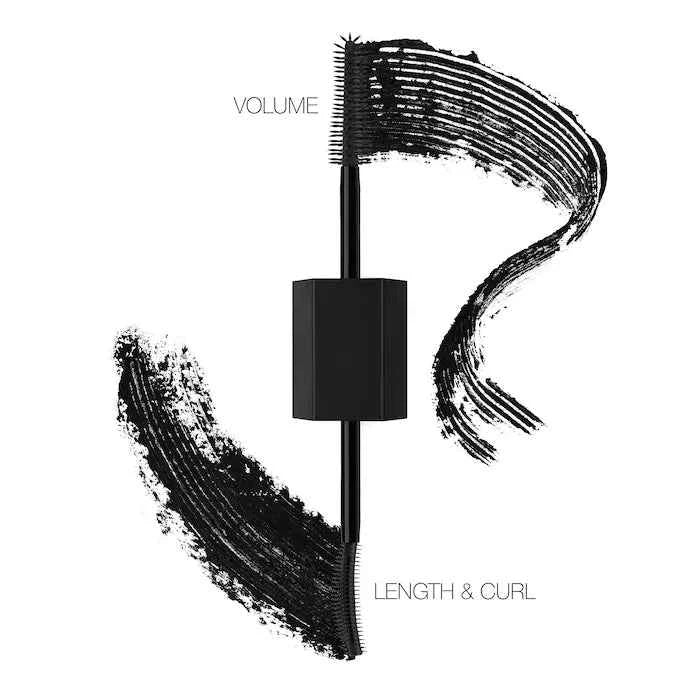 HUDA BEAUTY LEGIT LASHES Double-Ended Volumizing and Lengthening Mascara without BOX