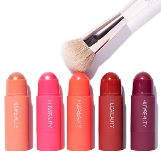 Huda Beauty Cheeky Tint Blush Stick Brush
