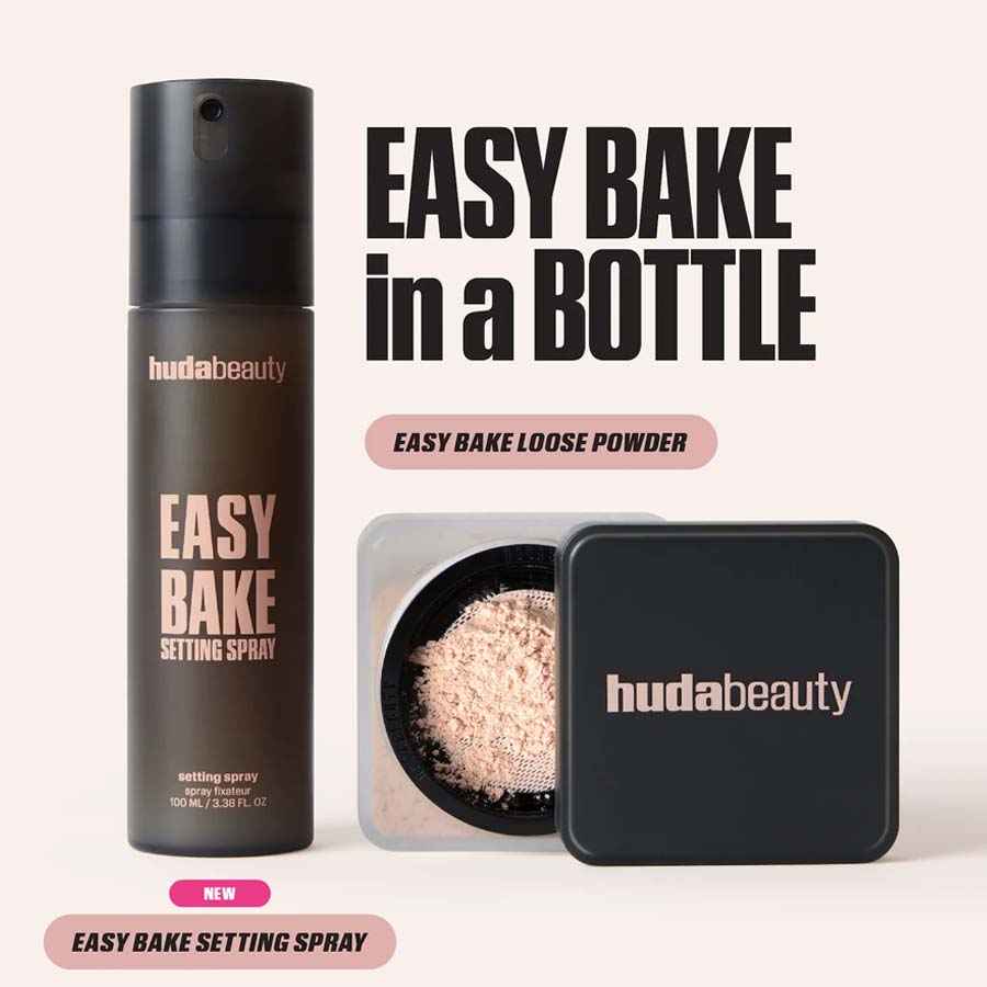 Huda Beauty Easy Bake Blurring Setting Spray with 16-Hour Wear