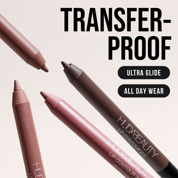 Huda Beauty Lip Contour Duo Blushed Pinks