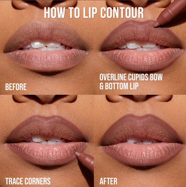 Huda Beauty Lip Contour Duo Blushed Pinks
