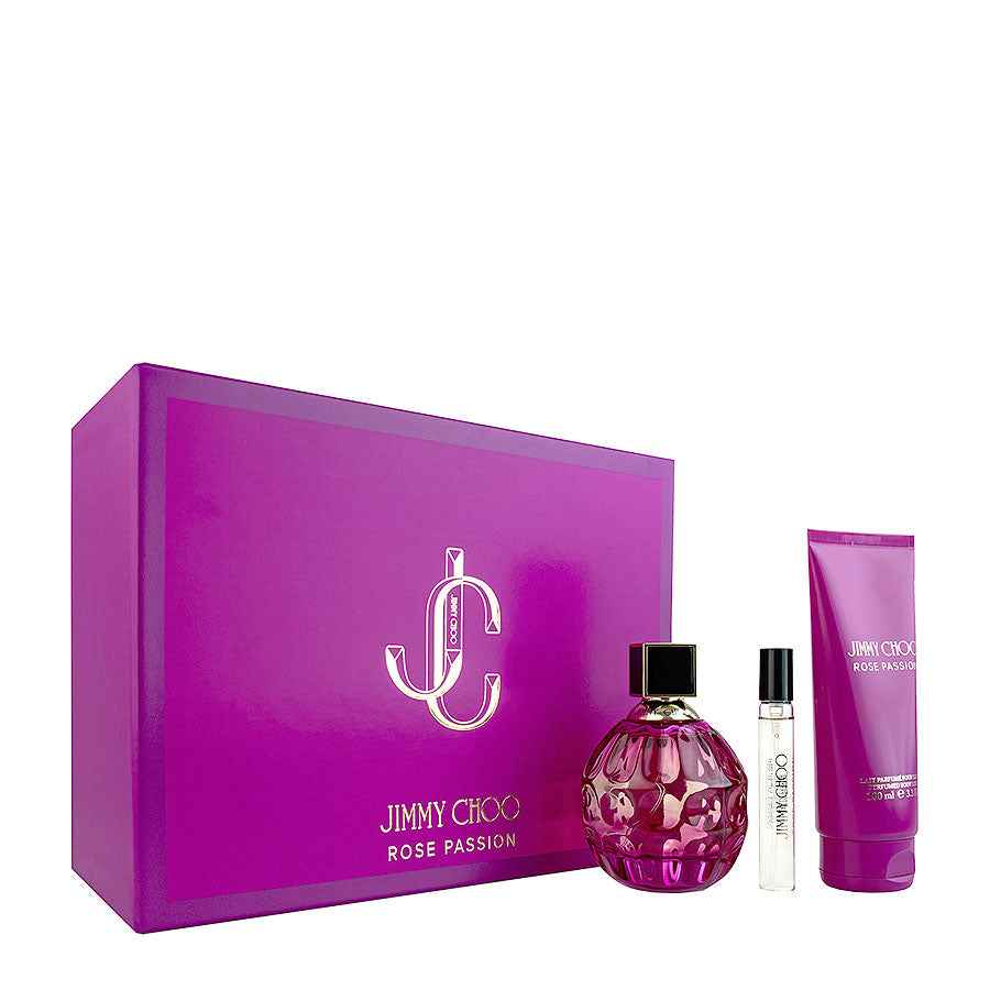 Jimmy Choo Rose Passion Edp Gift Set For Women