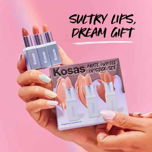 Kosas Most Wanted Lipstick Set