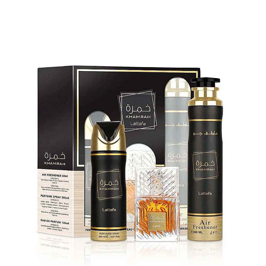 Lattafa Khamrah Gift Set Unisex