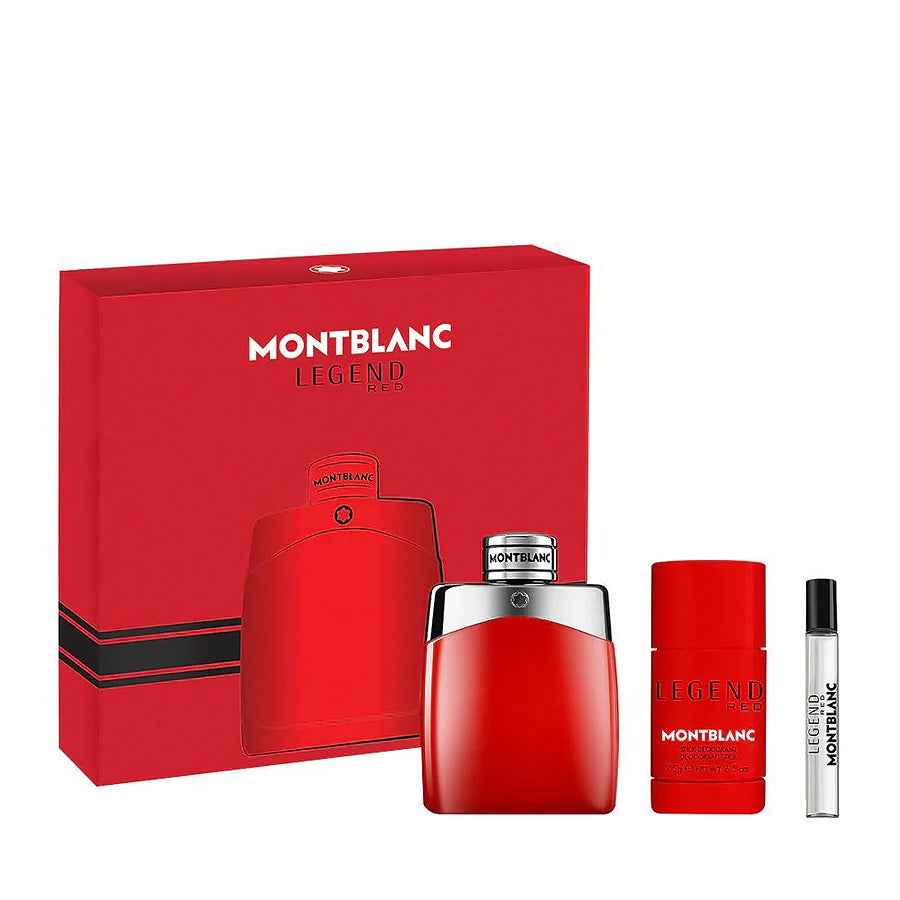Mont Blanc Legend Red Edp Gift Set For Men