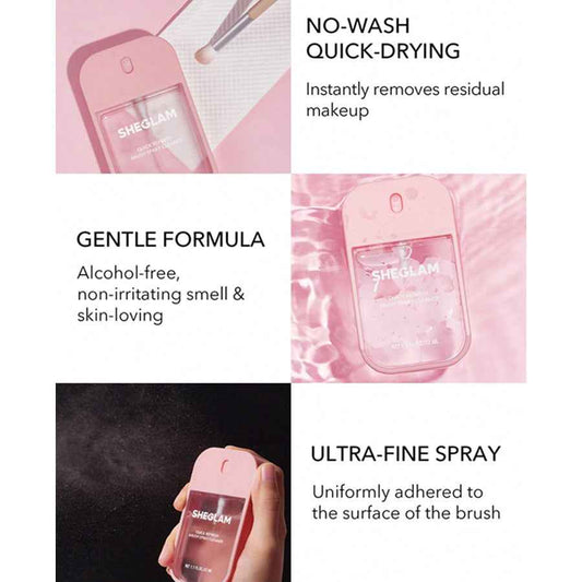 Sheglam Quick Refresh Brush Spray Cleaner 32ml