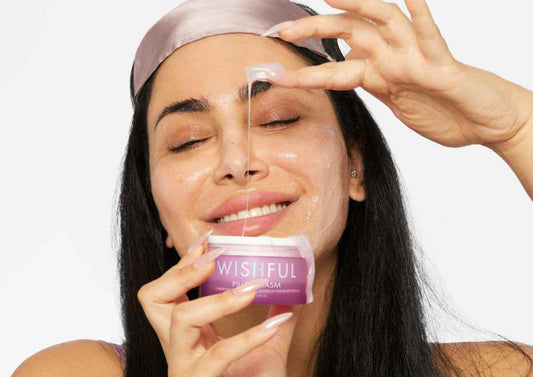 Wishful Pillowgasm Cherry Glow Sleep Mask