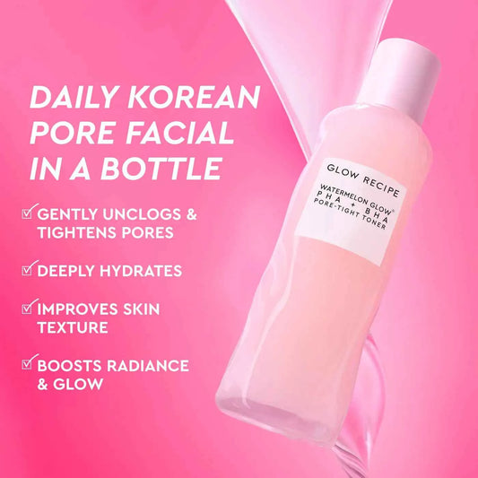 Glow Recipe Watermelon Glow PHA + BHA Pore-Tight Toner without box