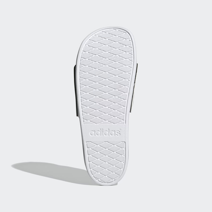 Adidas Adilette Comfort Slides Cloud White Pattern 