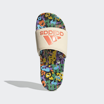 Adidas Adilette Comfort Slides Floral