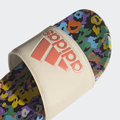 Adidas Adilette Comfort Slides Floral