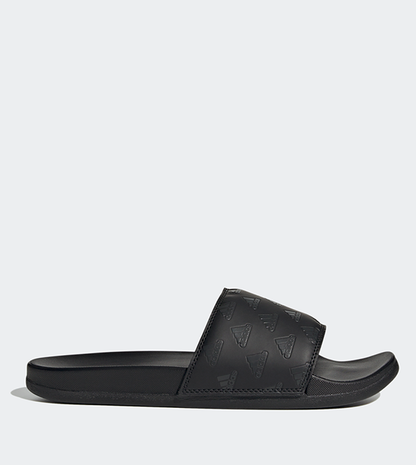 Adidas Adilette Comfort Slides Core Black and Carbon