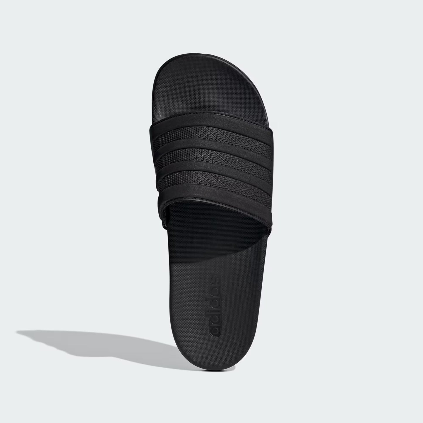 Adidas Adilette Comfort Slides Core Black stripes