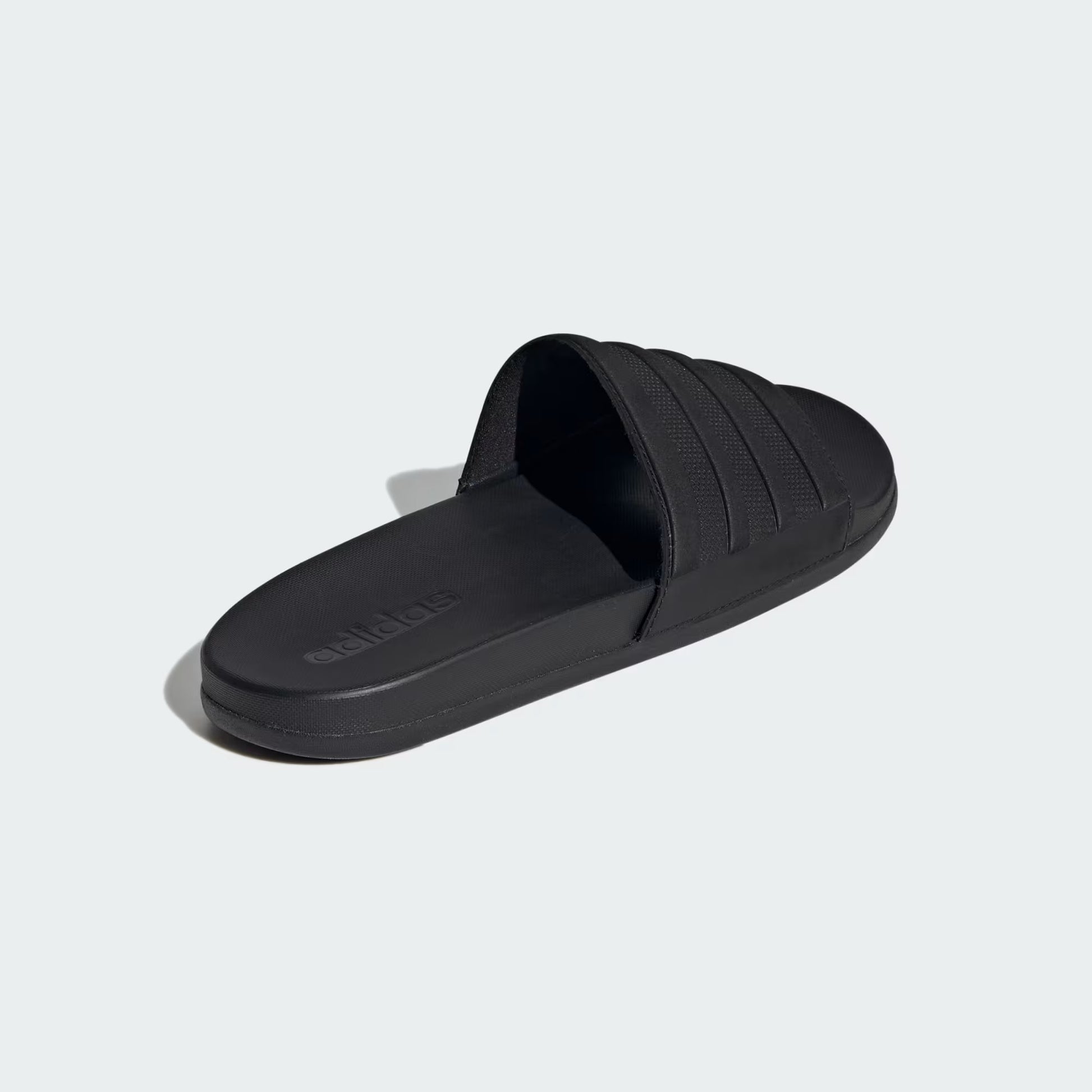 Adidas Adilette Comfort Slides Core Black stripes