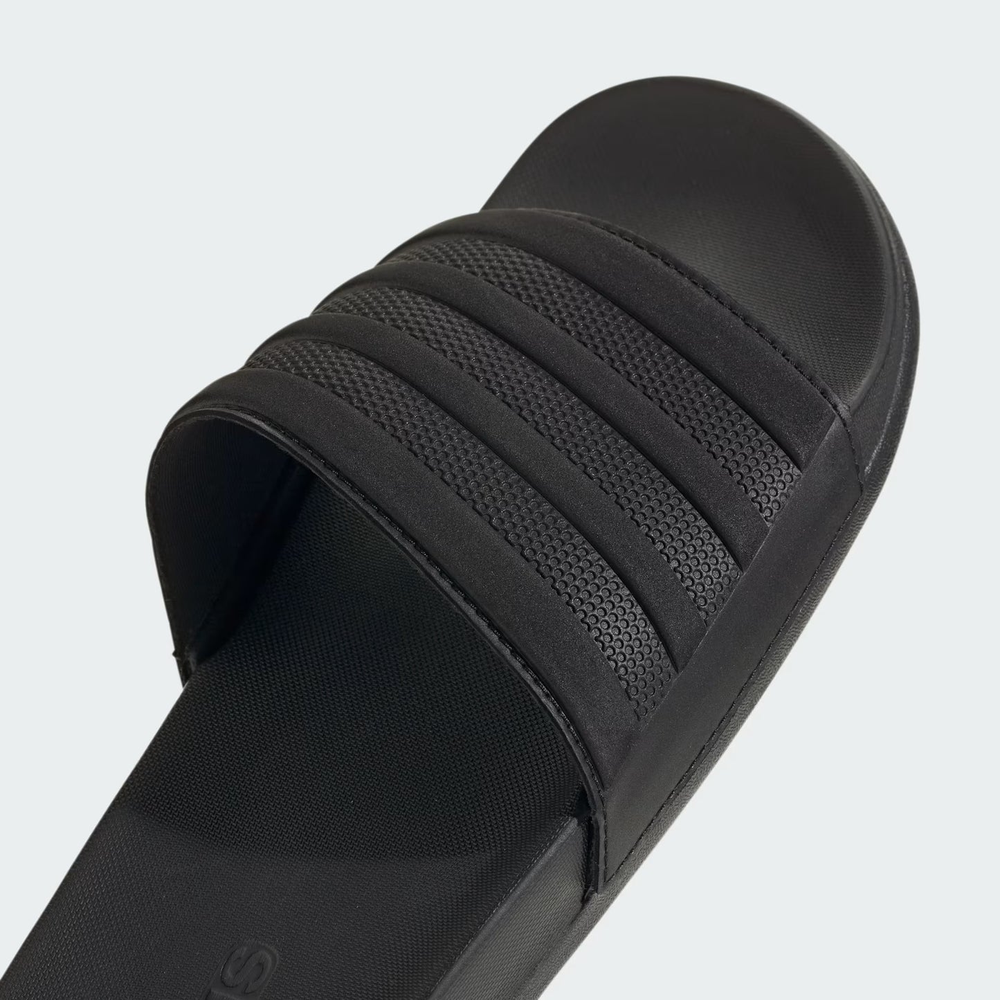 Adidas Adilette Comfort Slides Core Black stripes