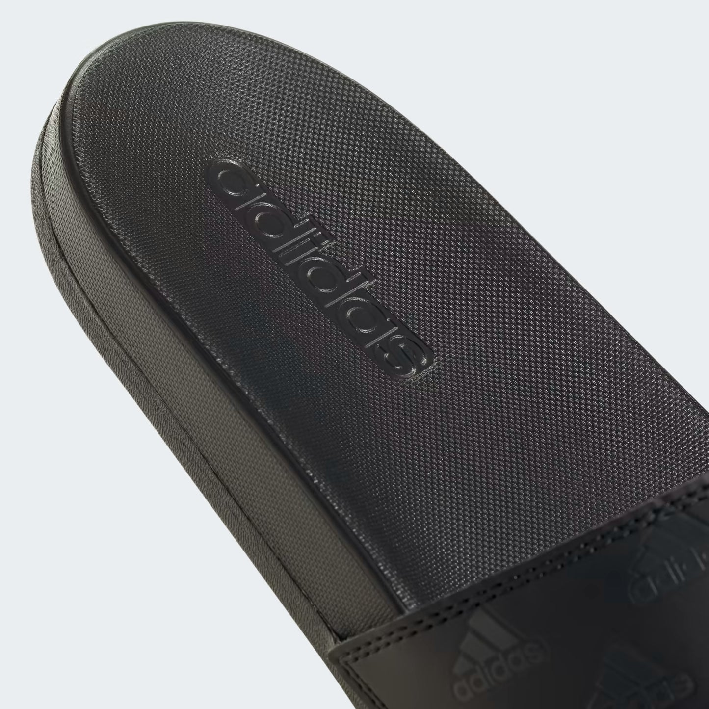 Adidas Adilette Comfort Slides Core Black and Carbon