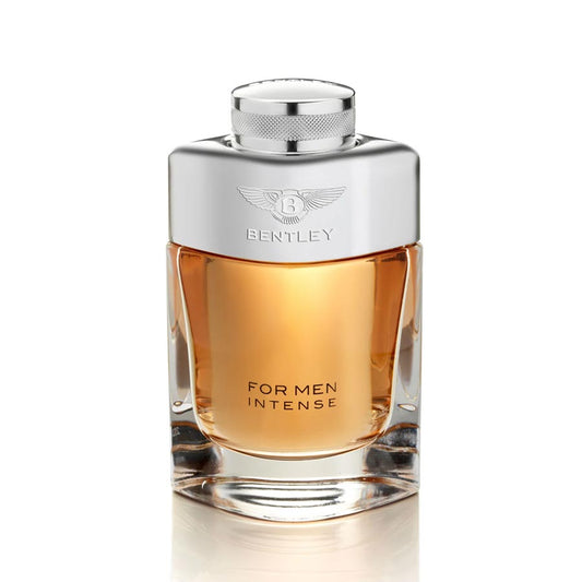Bentley for Men Intense perfume bottle on a white background