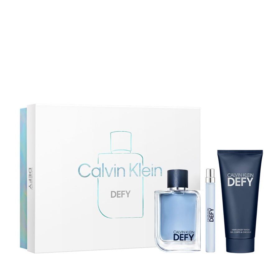 Calvin Klein Defy Edt Gift Set For Men