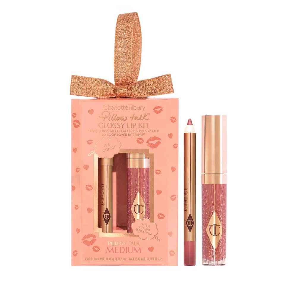 Charlotte Tilbury Mini Pillow Talk Glossy Lip Duos