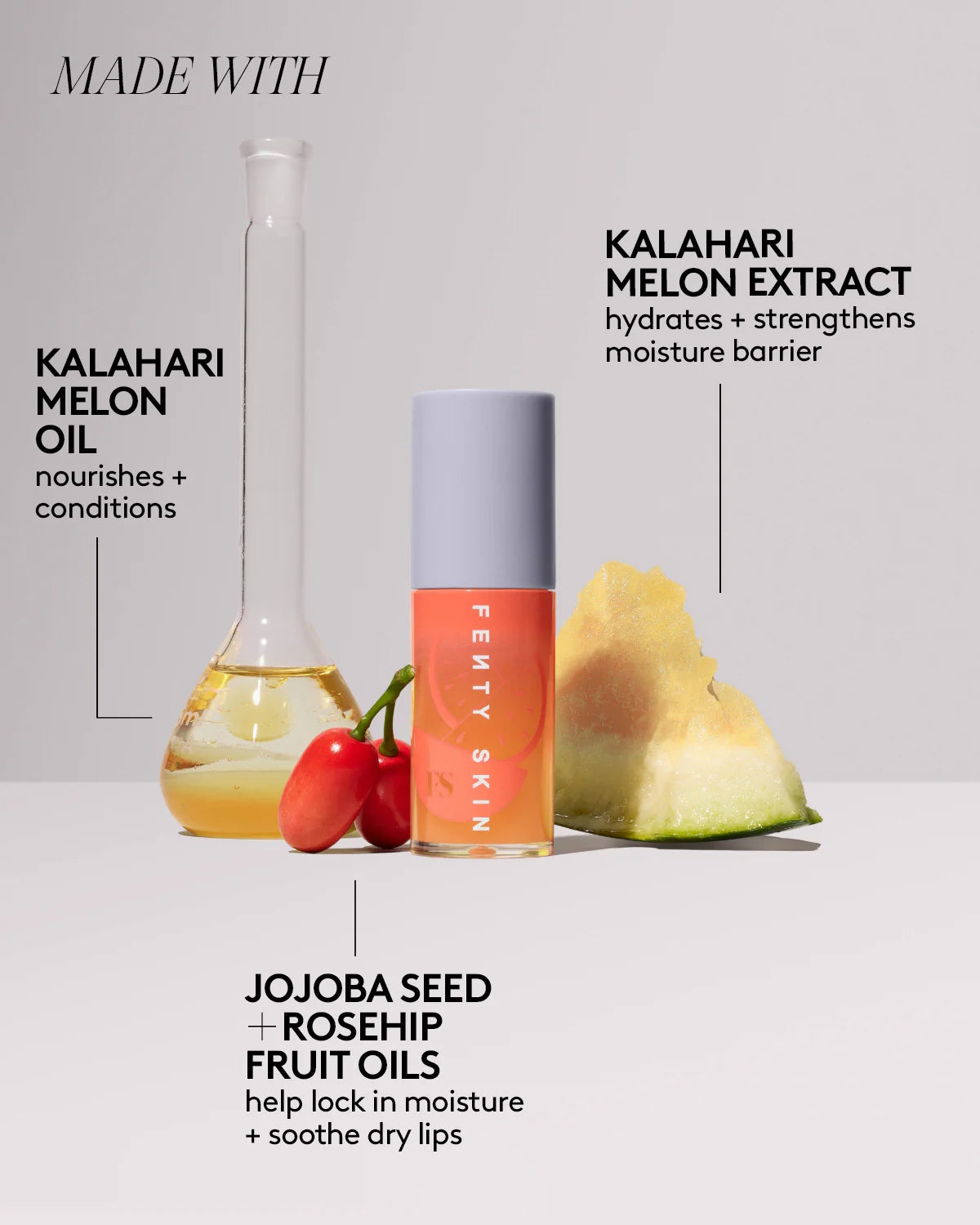 FENTY SKIN Fruit Quench’Rz Hydrating + Strengthening Lip Oil