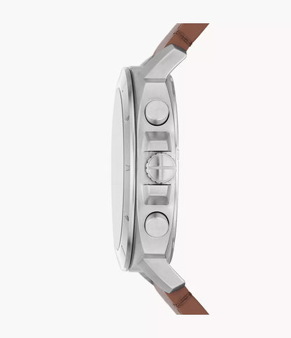 FOSSIL Privateer Chronograph Brown Leather Watch
