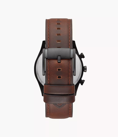 FOSSIL Sullivan Multifunction Brown Leather Watch