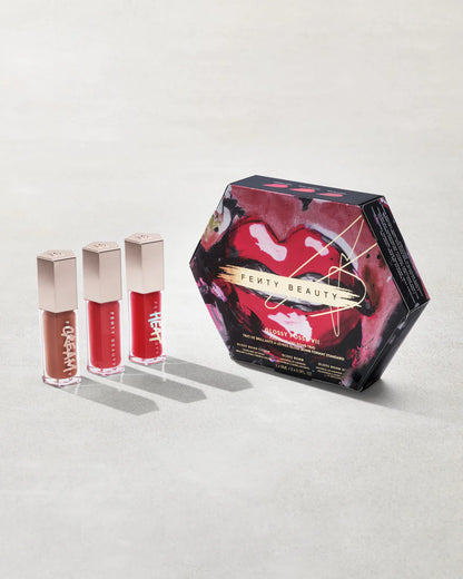 Fenty Beauty Glossy Posse Volume 7.0 Full-Size Gloss Bomb Trio