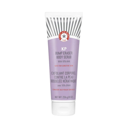 First Aid Beauty KP Bump Eraser Body Scrub with 10% AHA Body Exfoliant 226g 