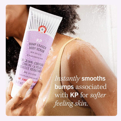 First Aid Beauty KP Bump Eraser Body Scrub with 10% AHA Body Exfoliant
