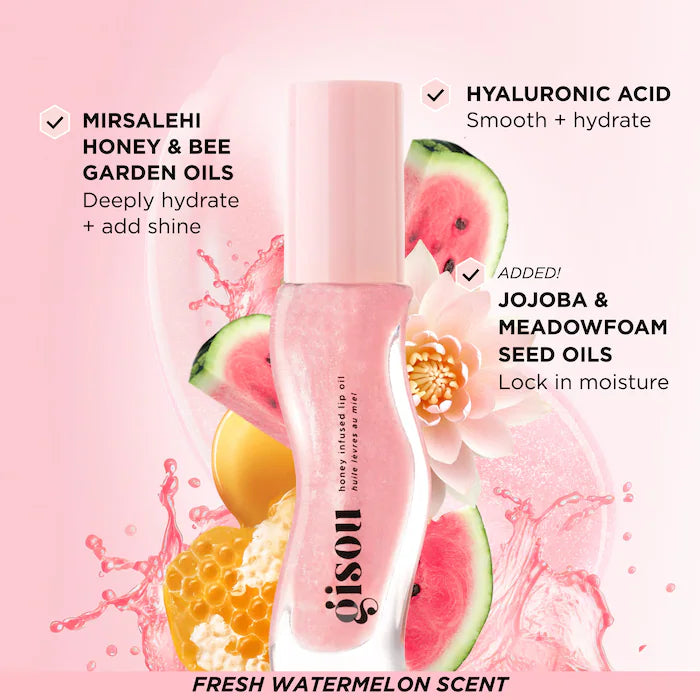 Gisou Honey Infused Hydrating Lip Oil