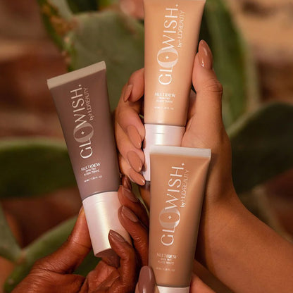 GloWish Multidew Vegan Skin Tint Foundation 