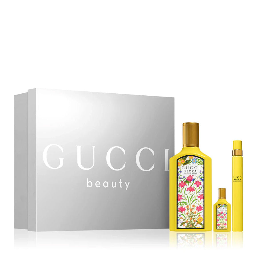 Gucci Flora Gorgeous Orchid Gift Set For Women