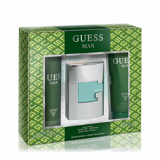 Guess Man Green Gift Set For Men
