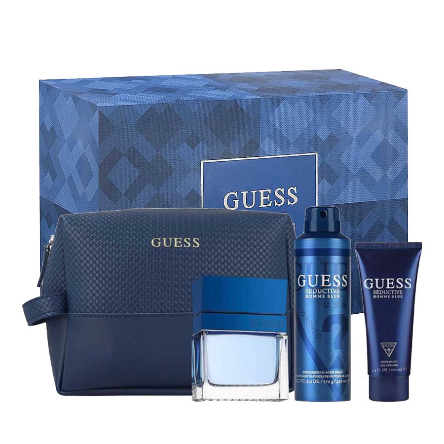 Guess Seductive Homme Blue Gift Set For Men