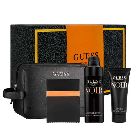 Guess Seductive Homme Noir Gift Set For Men
