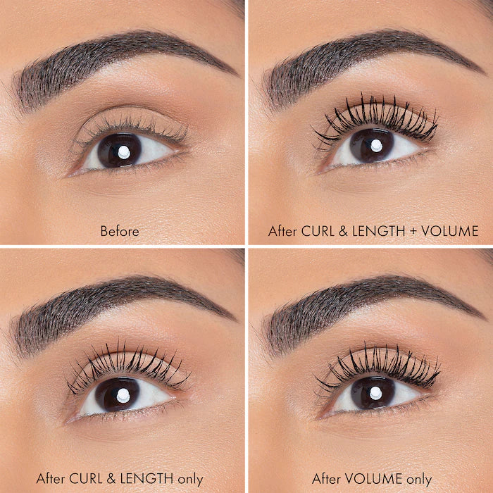 HUDA BEAUTY  LEGIT LASHES Double-Ended Volumizing and Lengthening Mascara without BOX