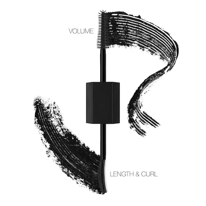 HUDA BEAUTY  LEGIT LASHES Double-Ended Volumizing and Lengthening Mascara without BOX