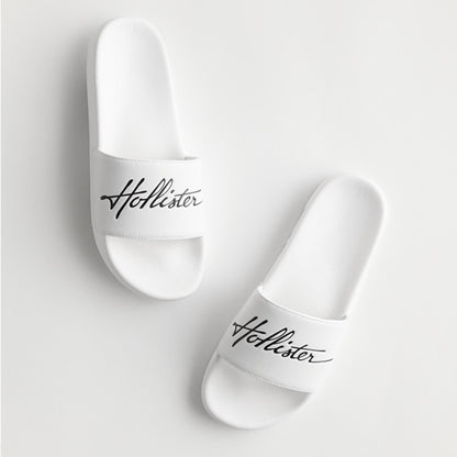 Hollister Signature Logo Slides White