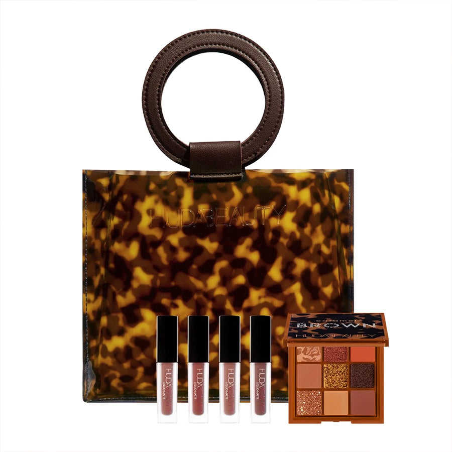 Huda Beauty Caramel Brown Obsessions Kit 