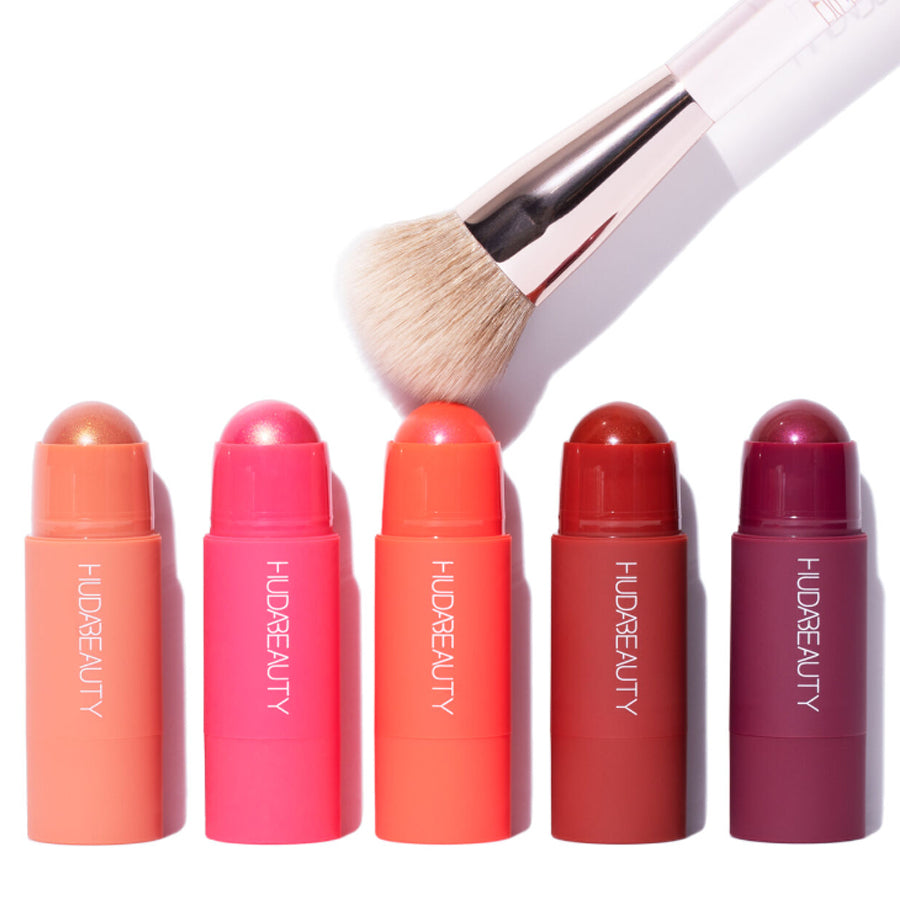 Huda Beauty Cheeky Tint Blush Stick Brush 