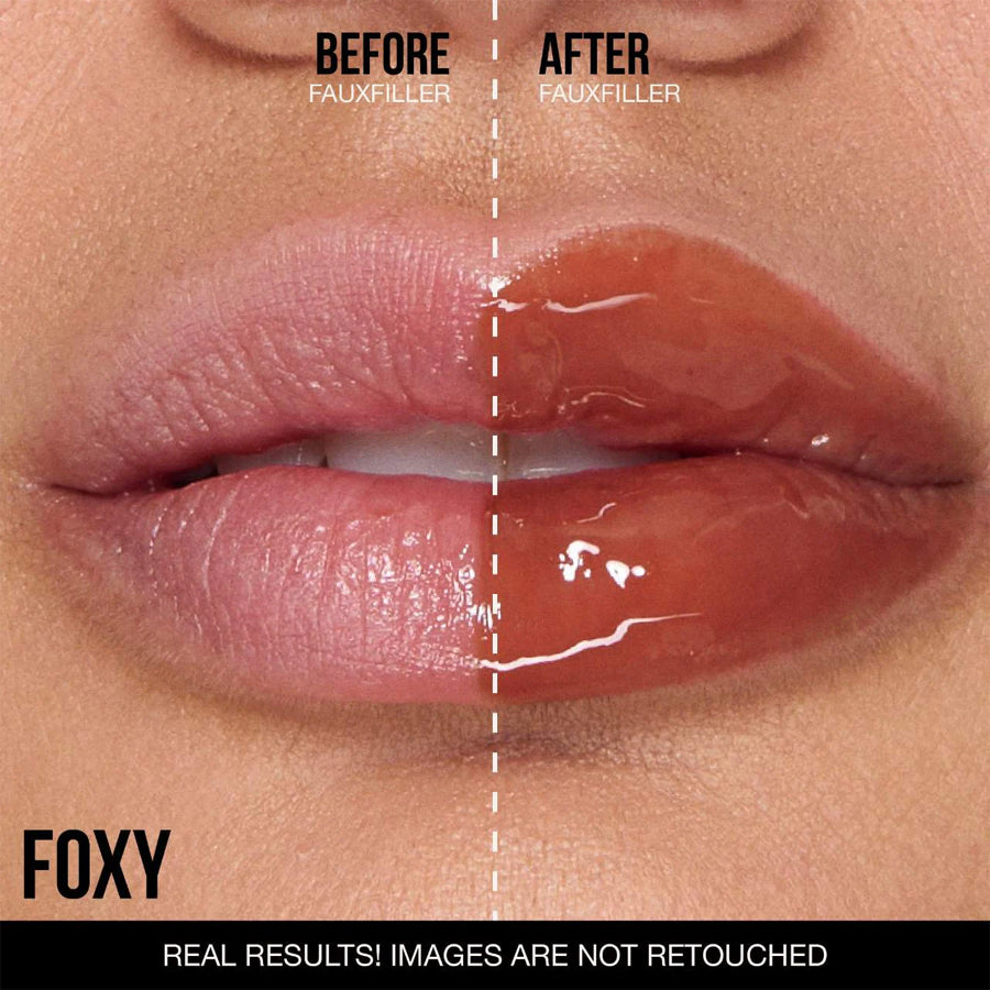 Huda Beauty Faux Filler Shiny Non-Sticky Lip Gloss
